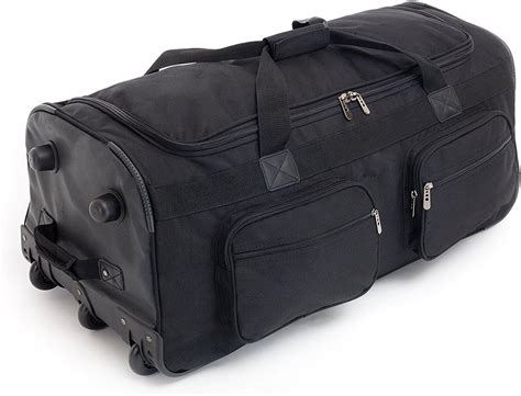 designer rolling duffle bag|heavy duty rolling duffel bag.